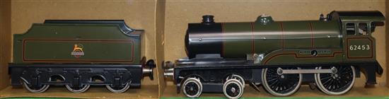 A boxed Bassett-Lowke Prince Charles locomotive and tender, o-gauge